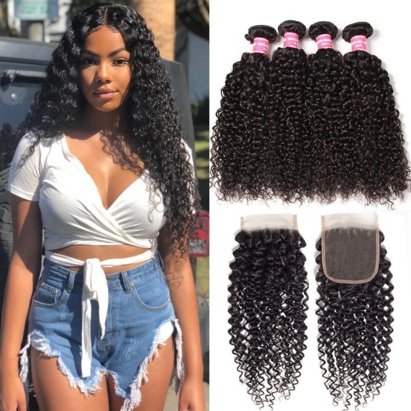 4 bundles with closure 051