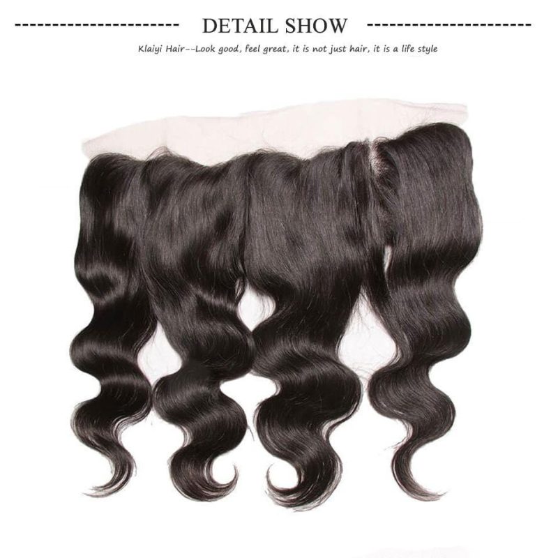 Klaiyi Body Wave 3 Bundles with FRONTAL Closure