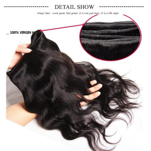 Klaiyi Hair Body Wave Hair Bundles