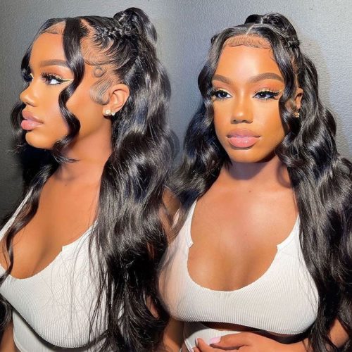 Klaiyi250 Density5x5HDLaceClosureGluelessWigBodyWaveVirginHumanHair 2 06a98cc3 df90 44d4 98bd 1992f4178df7