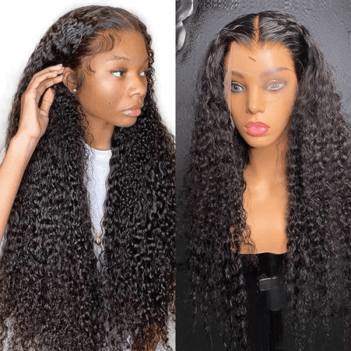 Klaiyi70 OffSuperFlashSaleKinkyCurlyorJerryCurly13x4LaceFrontWigVirginHumanHair 4