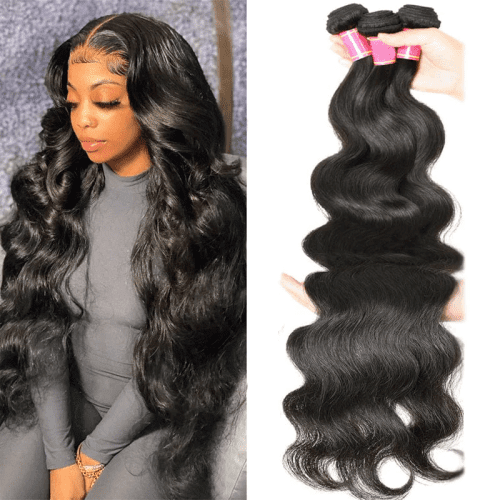 KlaiyiBrazilianHairBodyWaveHumanVirginHairWeft3or4Bundlesdeals