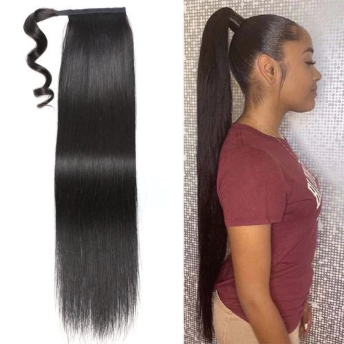 KlaiyiClipinPonytailHairExtensionsHumanHairWrapAround5StylesPonytailsHairpiecesYouCanChoose 4 720x 889be177 6d10 4168 bb25 e6d43f382165