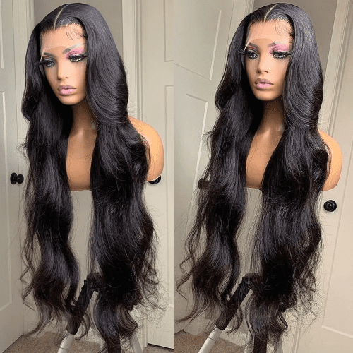 KlaiyiHairTransparentLaceWigBodyWaveLaceFrontalWigsVirginHumanHairPrePlucked 4