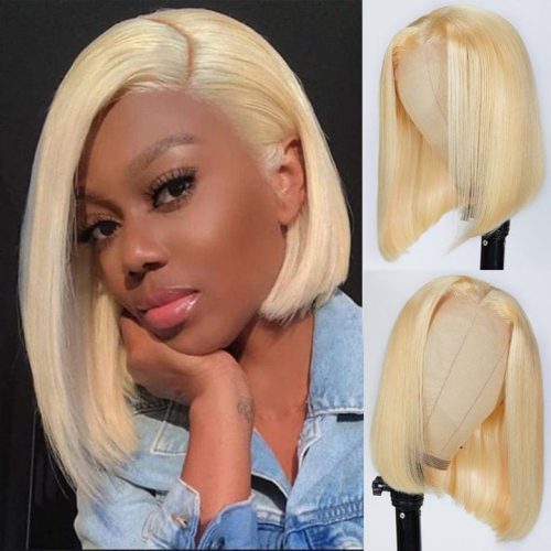 KlaiyiHoneyBlonde613ShortBobLaceClosureWigsBoneStraight100 VirginHumanHair 1 720x d910a137 fba6 4c0f bfee 3380898a05f4