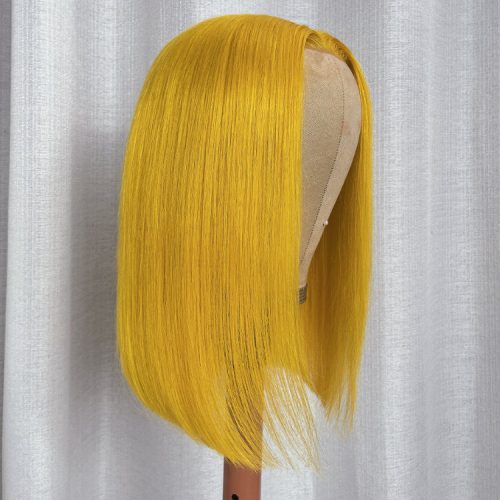 KlaiyiShoulderLengthTransparentLaceBobWigLemonYellowColor 7 8c932cef d758 4f35 908d 62e7b902d02e