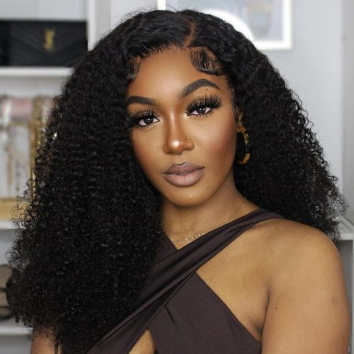 KlaiyiSpecialOfferKinkyCurly13x4LaceFrontVirginHumanHairFlashSale 1