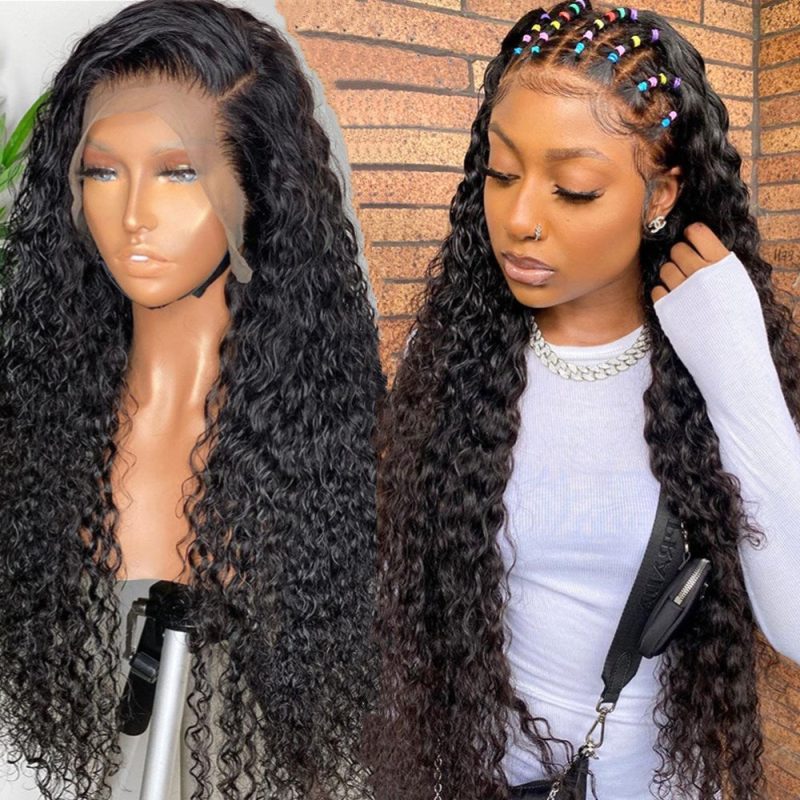 KlaiyiTransparentLaceFrontWigJerryCurlVirginHumanHairNaturalDensityLaceWigs 5 a54af296 dbbf 46f7 ac60 8354ddc26bf8