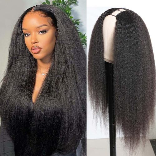 KlaiyiUPartWigKinkyStraightHumanHairWigsNaturalLookingQuickandEasyInstall 1 fd3722b2 1f7f 4a05 a0f5 12ea50fabaa8