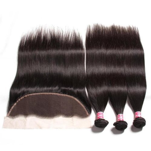 StraightHair3BundleswithLaceFrontalClosure3