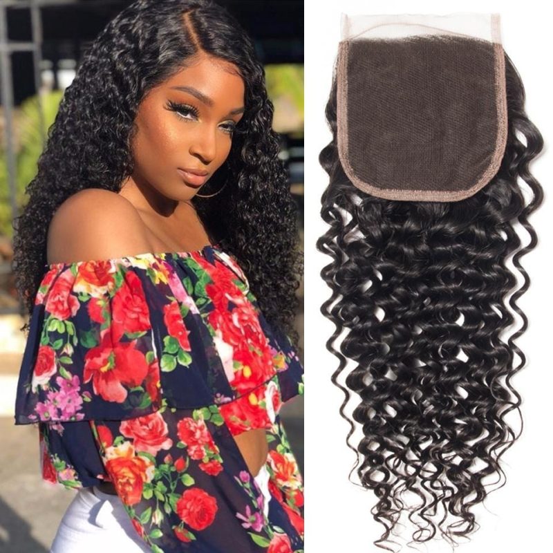 curly hair closure