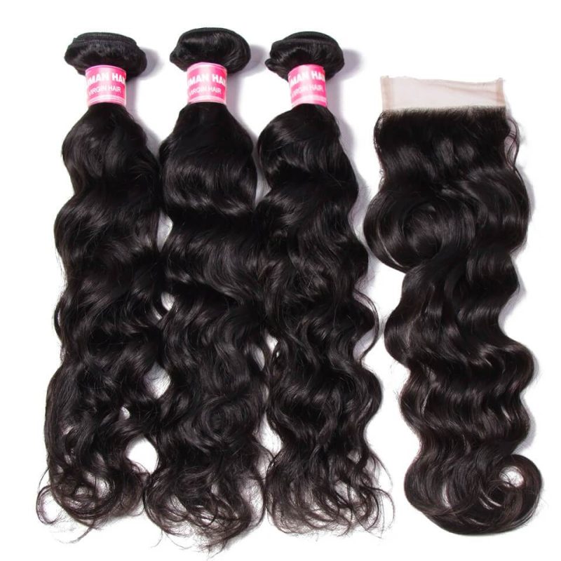 klaiyi hair natural wave bundles